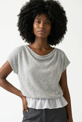 Peplum Knit Top