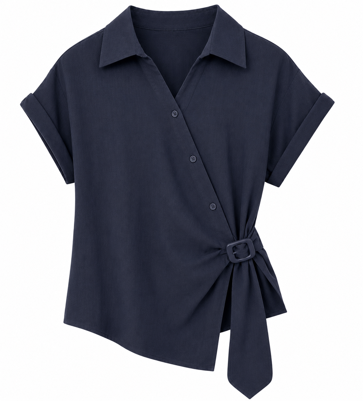 Linen Wrap Top