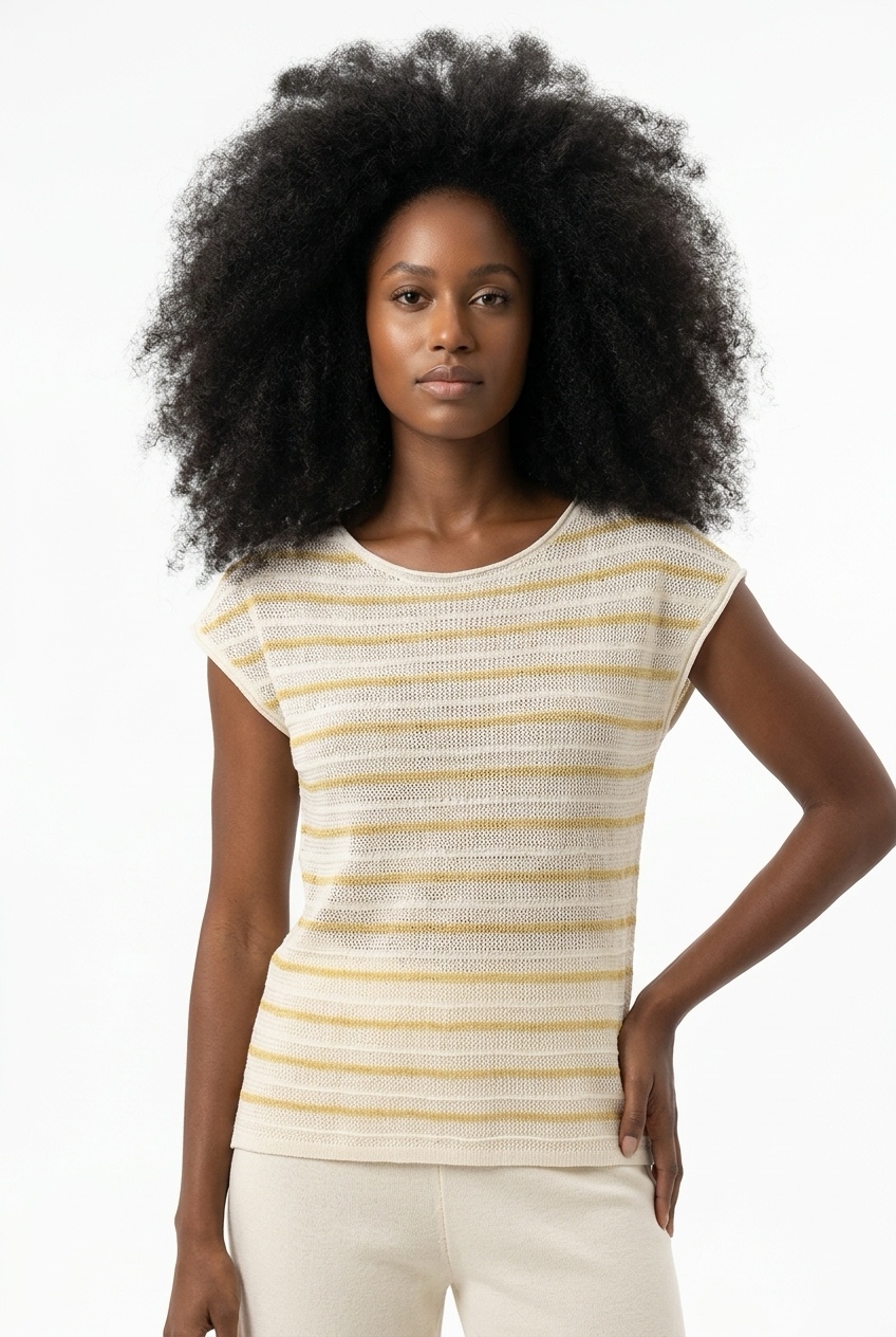 Stripe Knit Top