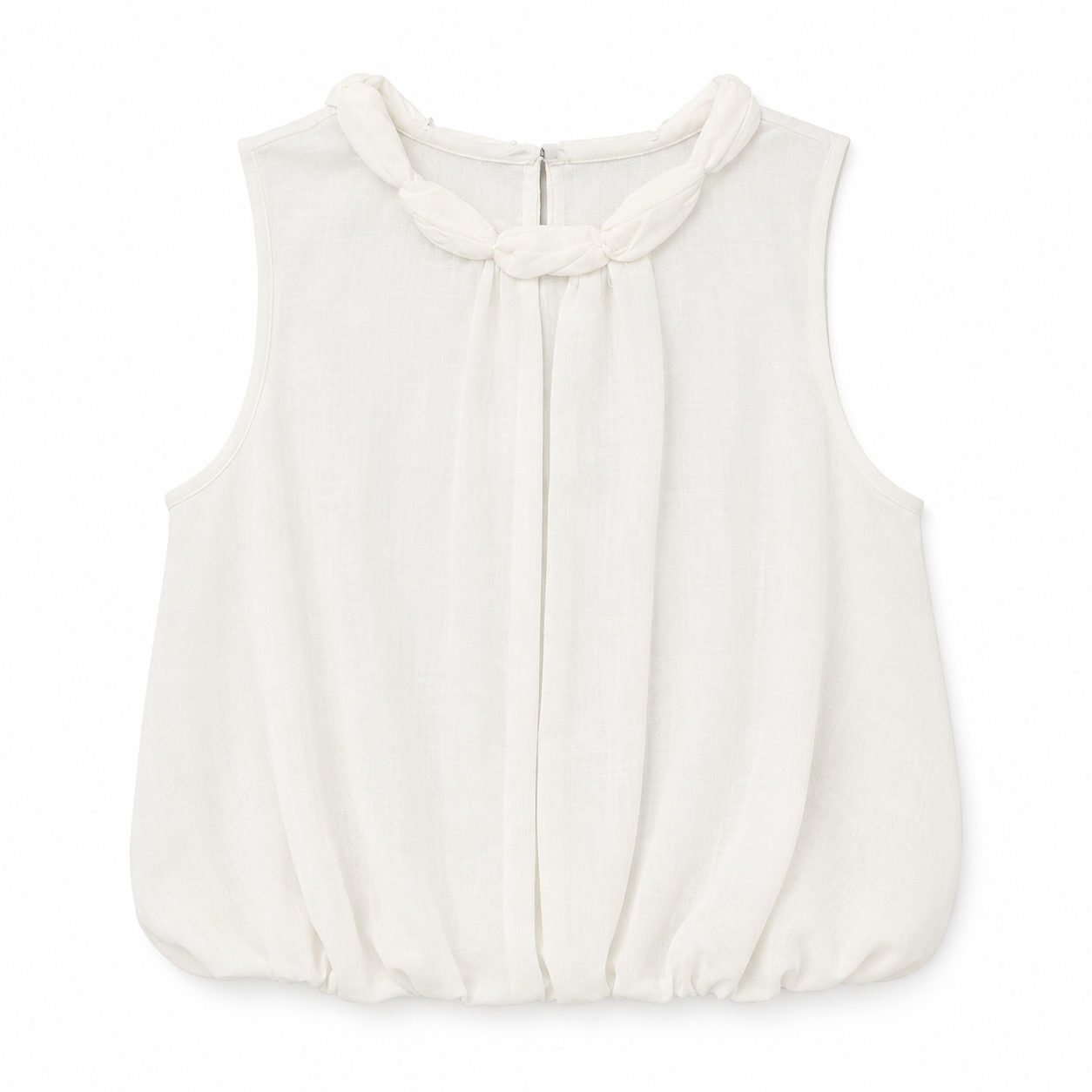 Balloon Linen Top