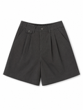 Pleated Tailored Short