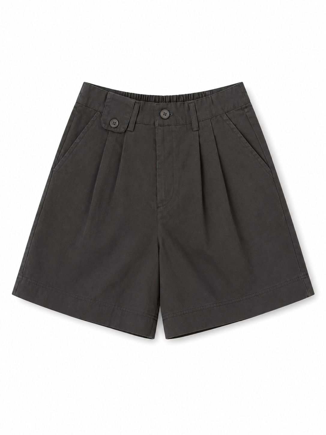 Pleated Tailored Short