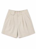 Pleated Tailored Short