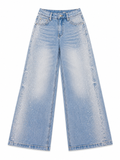Crystal Dust Wide Leg Jeans