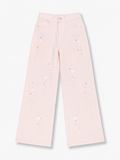 Floral Charm Denim Jeans