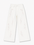 Floral Charm Denim Jeans
