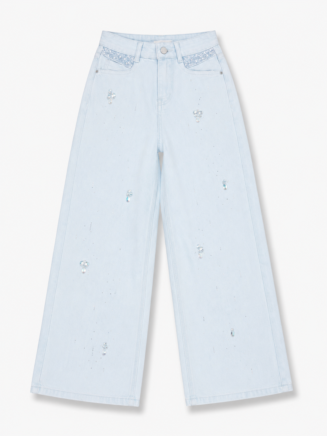 Crystal Spark Denim Jeans