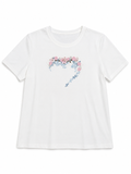 Floral Heart T-Shirt