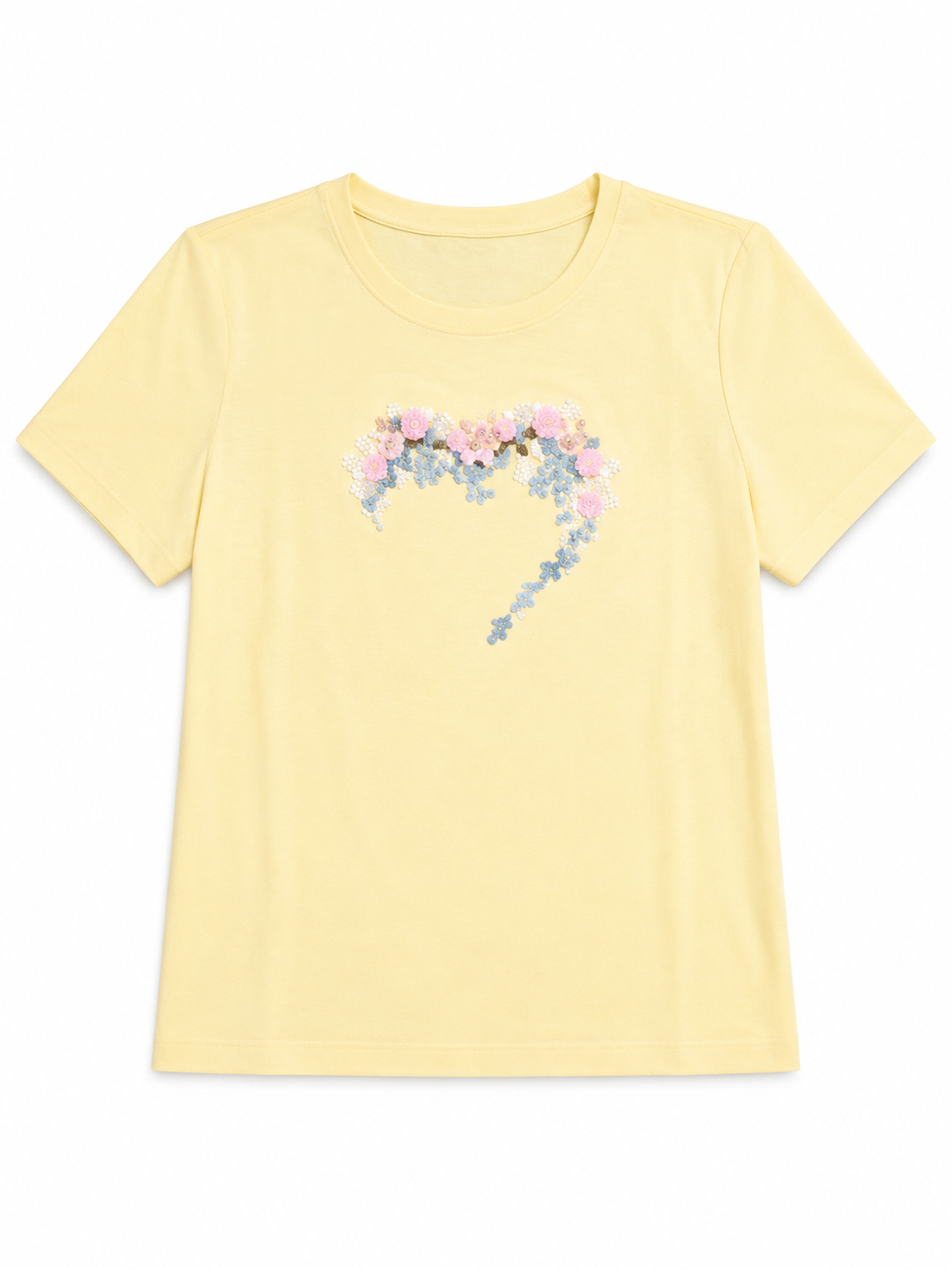 Floral Heart T-Shirt