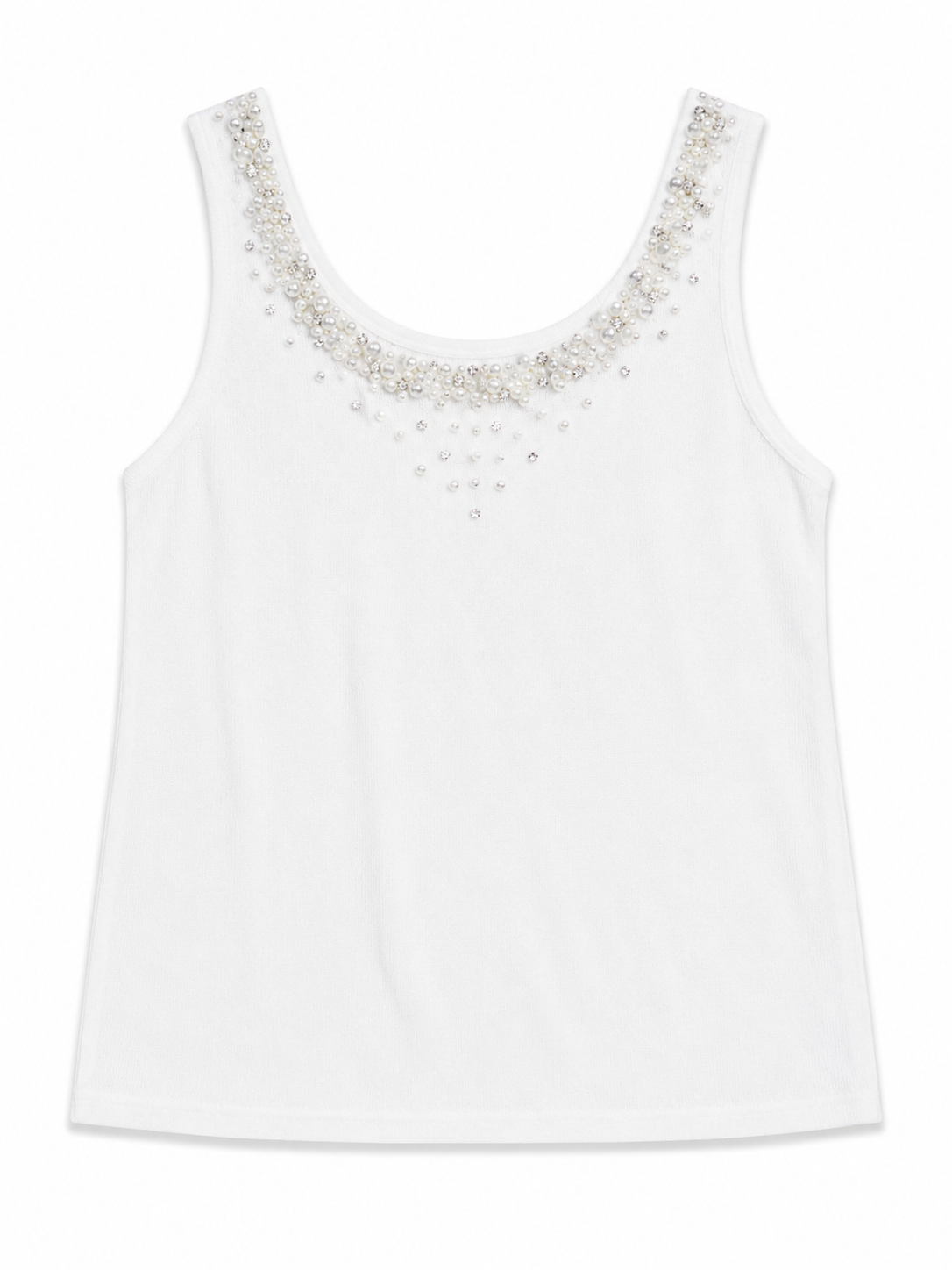 Elegant Pearl Tank Top