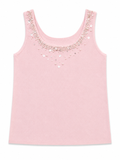 Elegant Pearl Tank Top