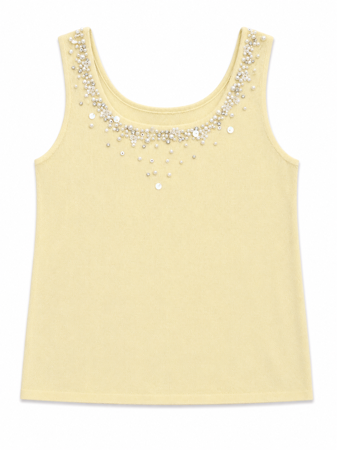 Elegant Pearl Tank Top
