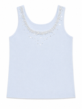 Elegant Pearl Tank Top