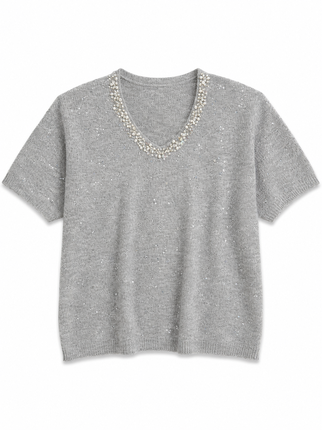 Pearl Glow Knit Top