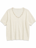 Pearl Glow Knit Top
