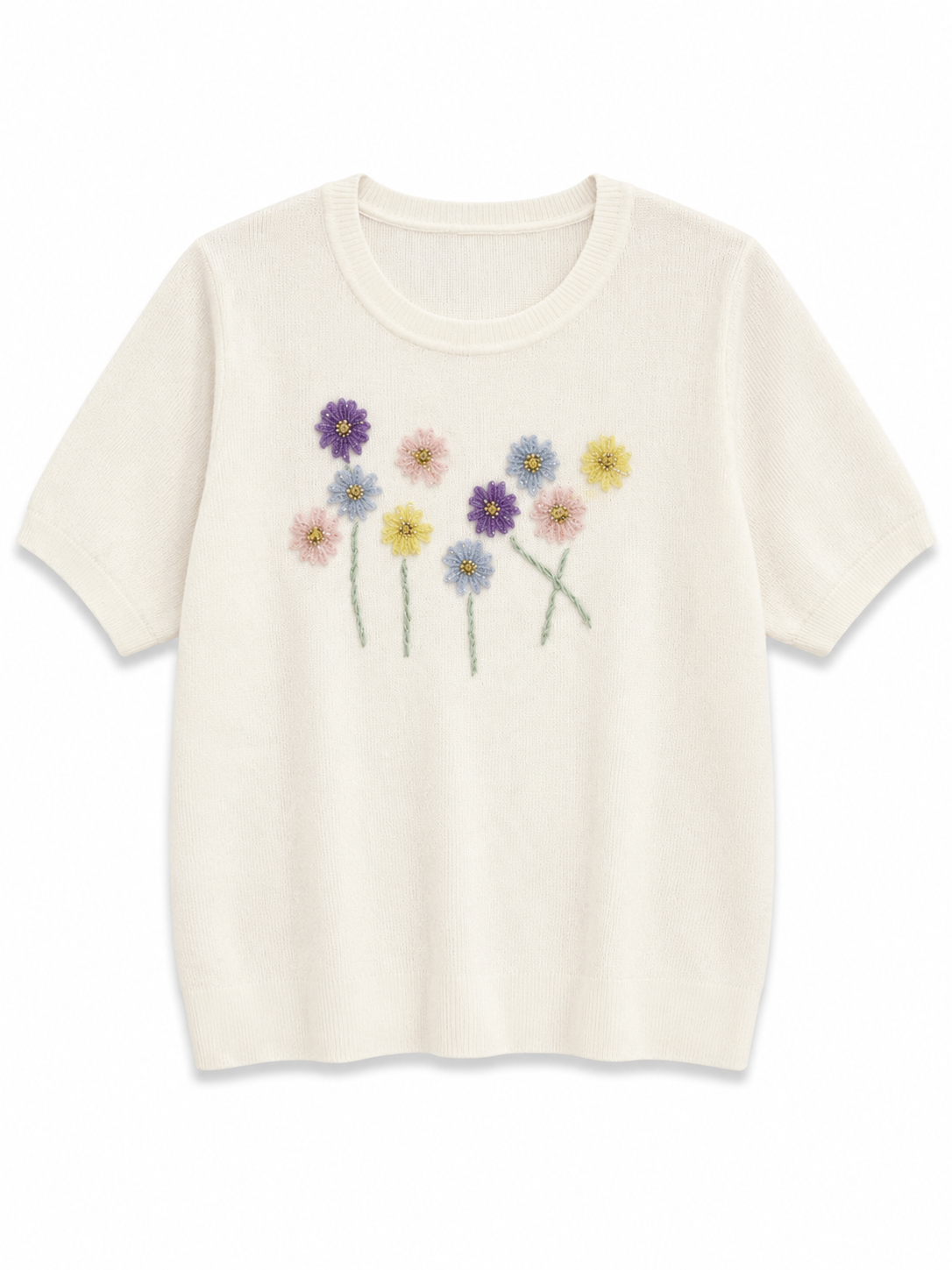 Floral Knit Top