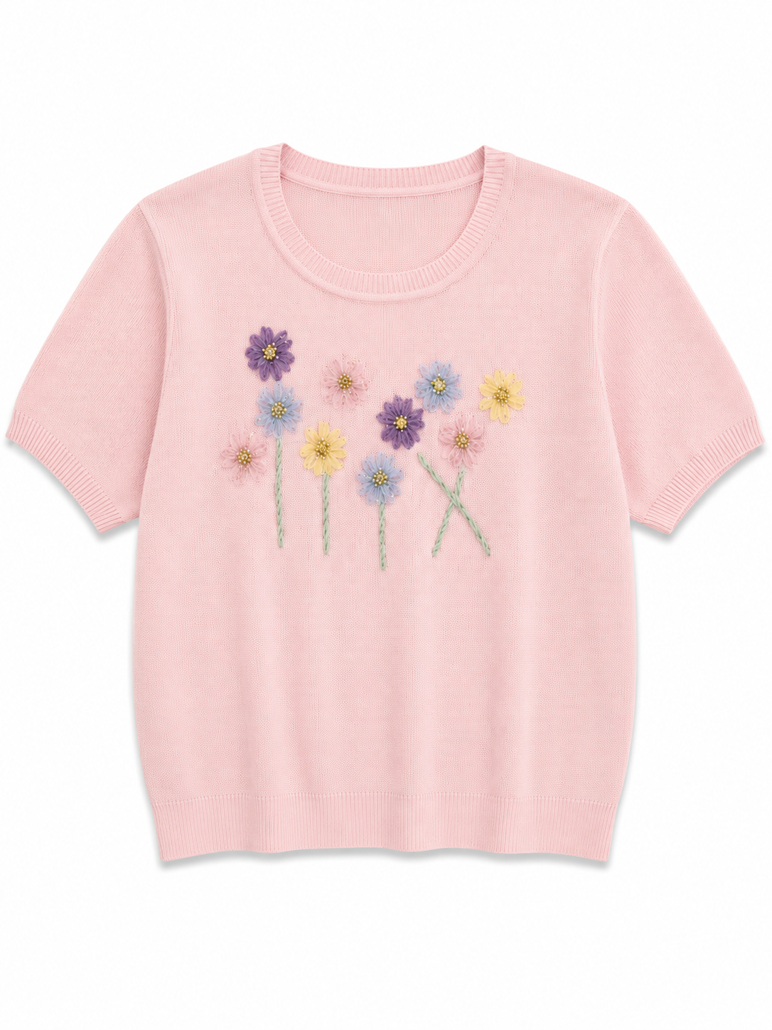Floral Knit Top