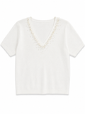 Pearl Glow Knit Top