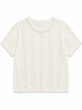 Pearl Glow Knit Top