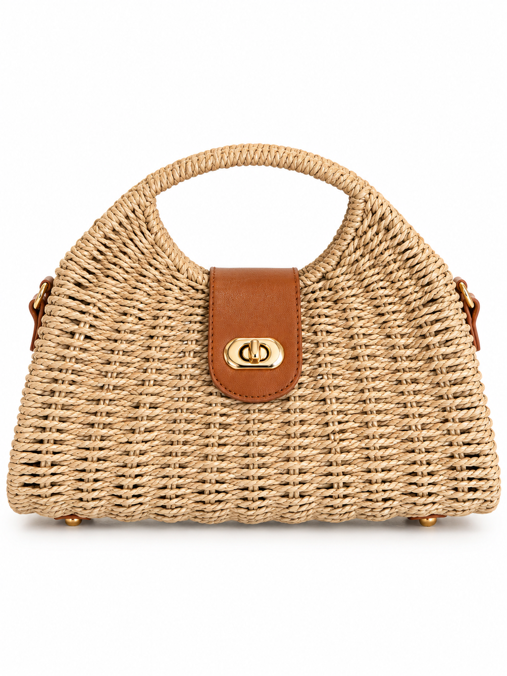 Natural Raffia Handbag