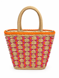 Woven Raffia Tote Bag