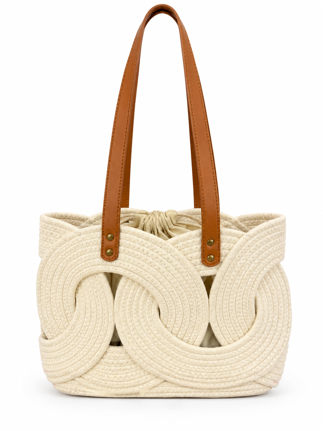 Sculptural Rope Tote Bag