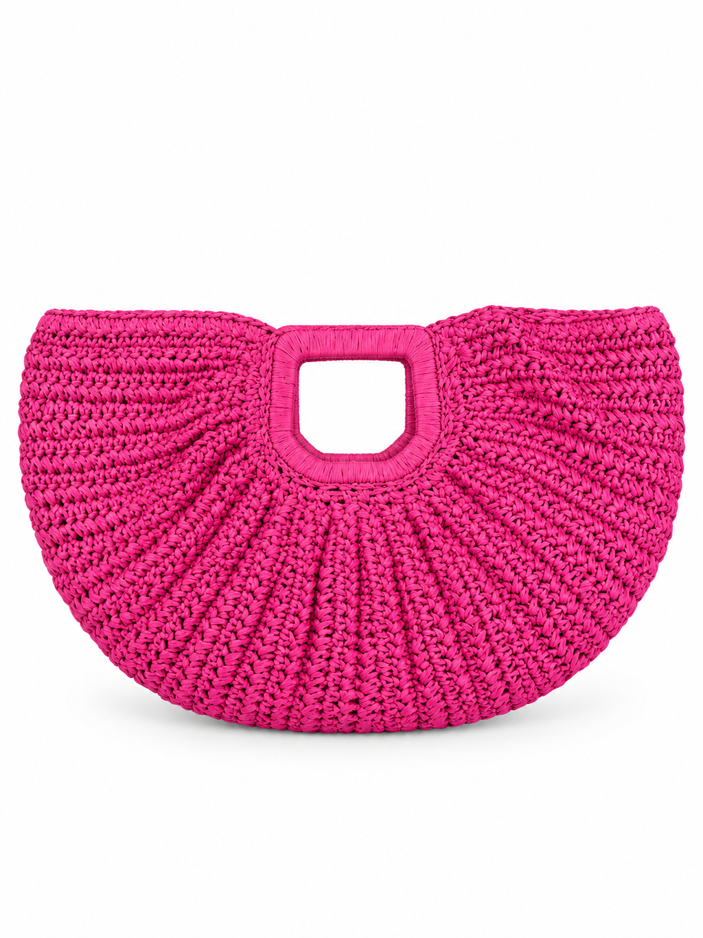 Natural Woven Clutch Bag