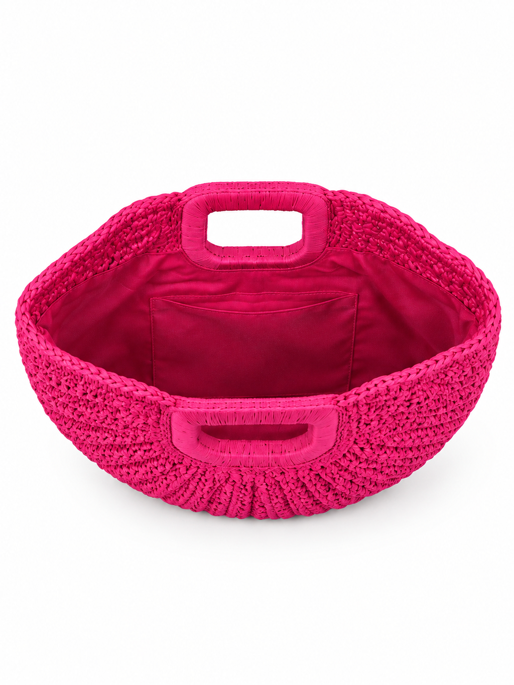 Natural Woven Clutch Bag