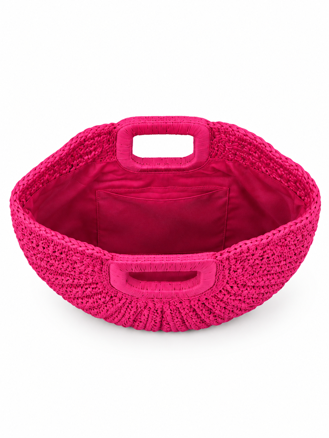 Natural Woven Clutch Bag