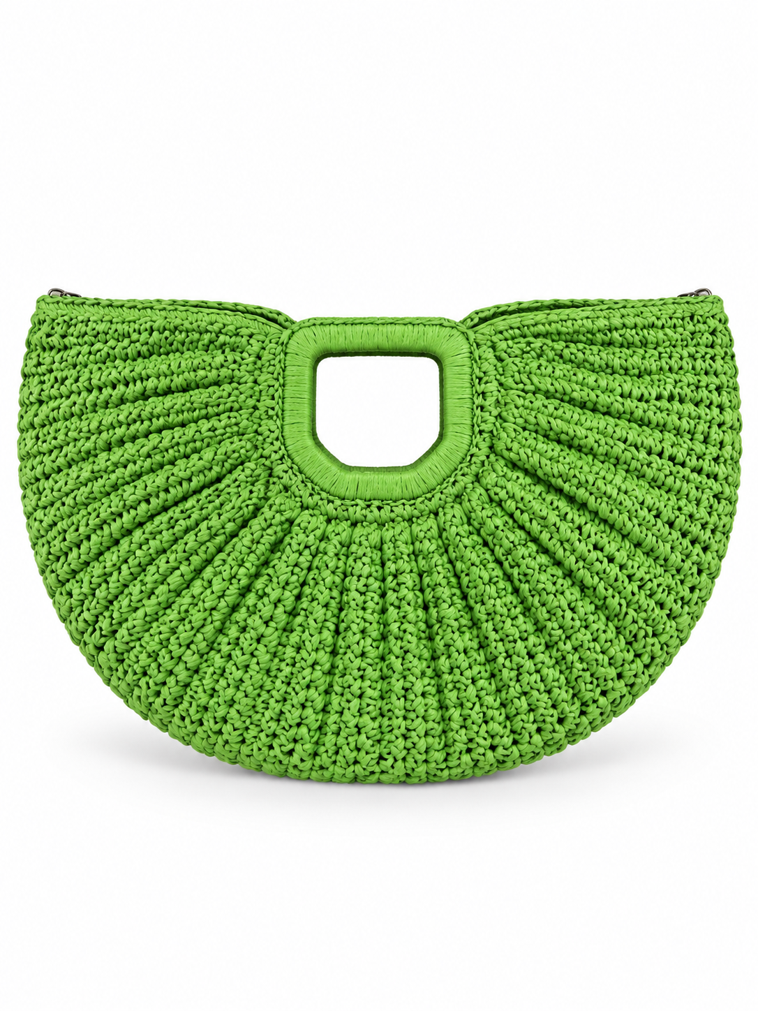 Natural Woven Clutch Bag