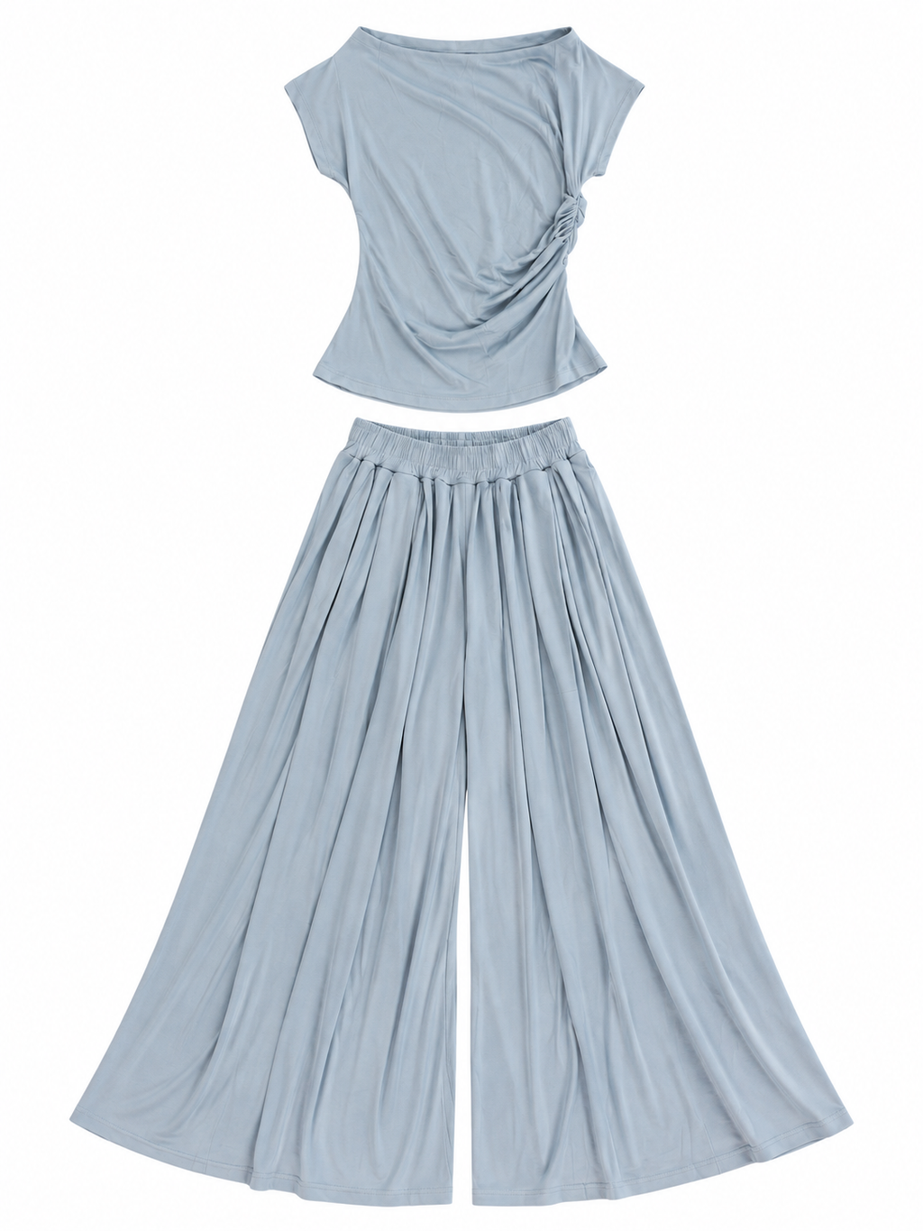 Co-Ord Set of Cotton Top & Trouser