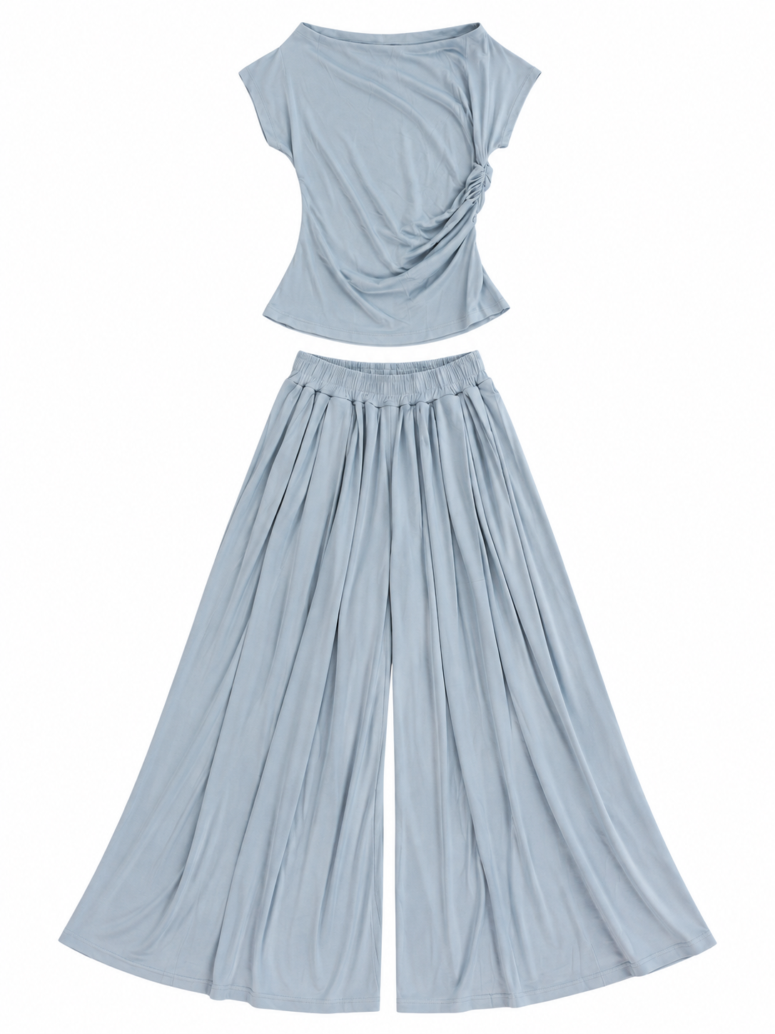 Co-Ord Set of Cotton Top & Trouser