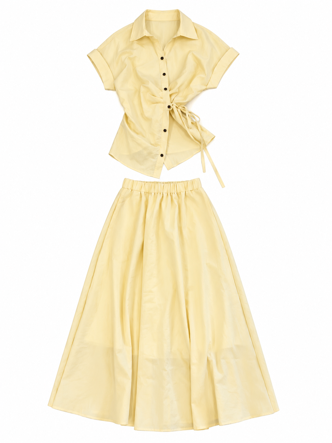 Co-Ord Set of Shirt & Skirt