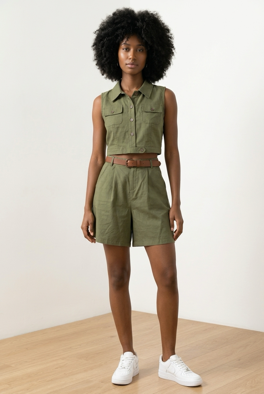 Co-Ord Set of Shirt & Short