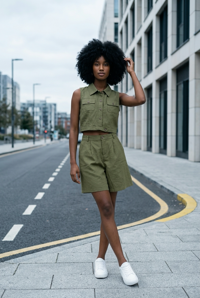 Co-Ord Set of Shirt & Short