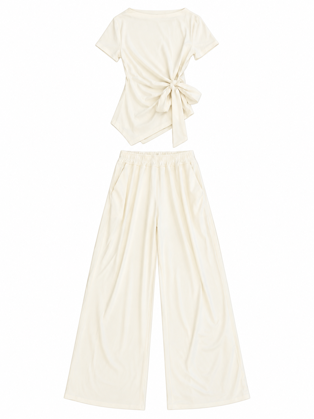 Co-Ord Set of Cotton Top & Trouser