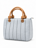 Pleated Mini Tote Bag