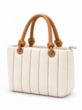 Pleated Mini Tote Bag