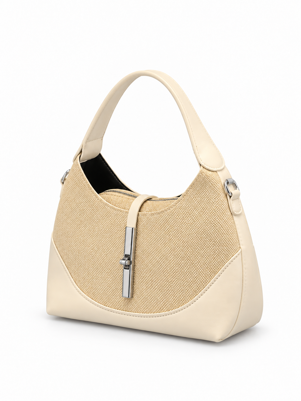 Textured Shoulder Bag
