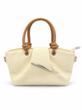 Knotted Handle Flap Mini Tote Bag