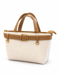 Textured Belt Detail Mini Bag