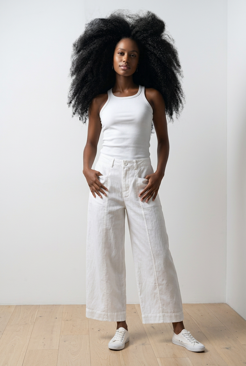 Balloon Fit Trousers