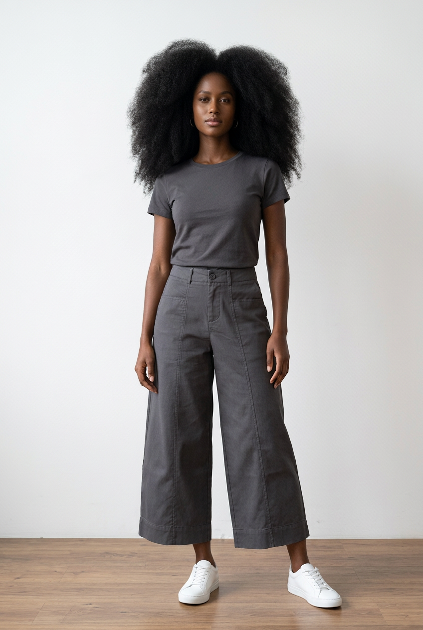Balloon Fit Trousers