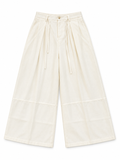 Wide-Leg Linen Trousers