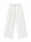 Wide-Leg Linen Trousers