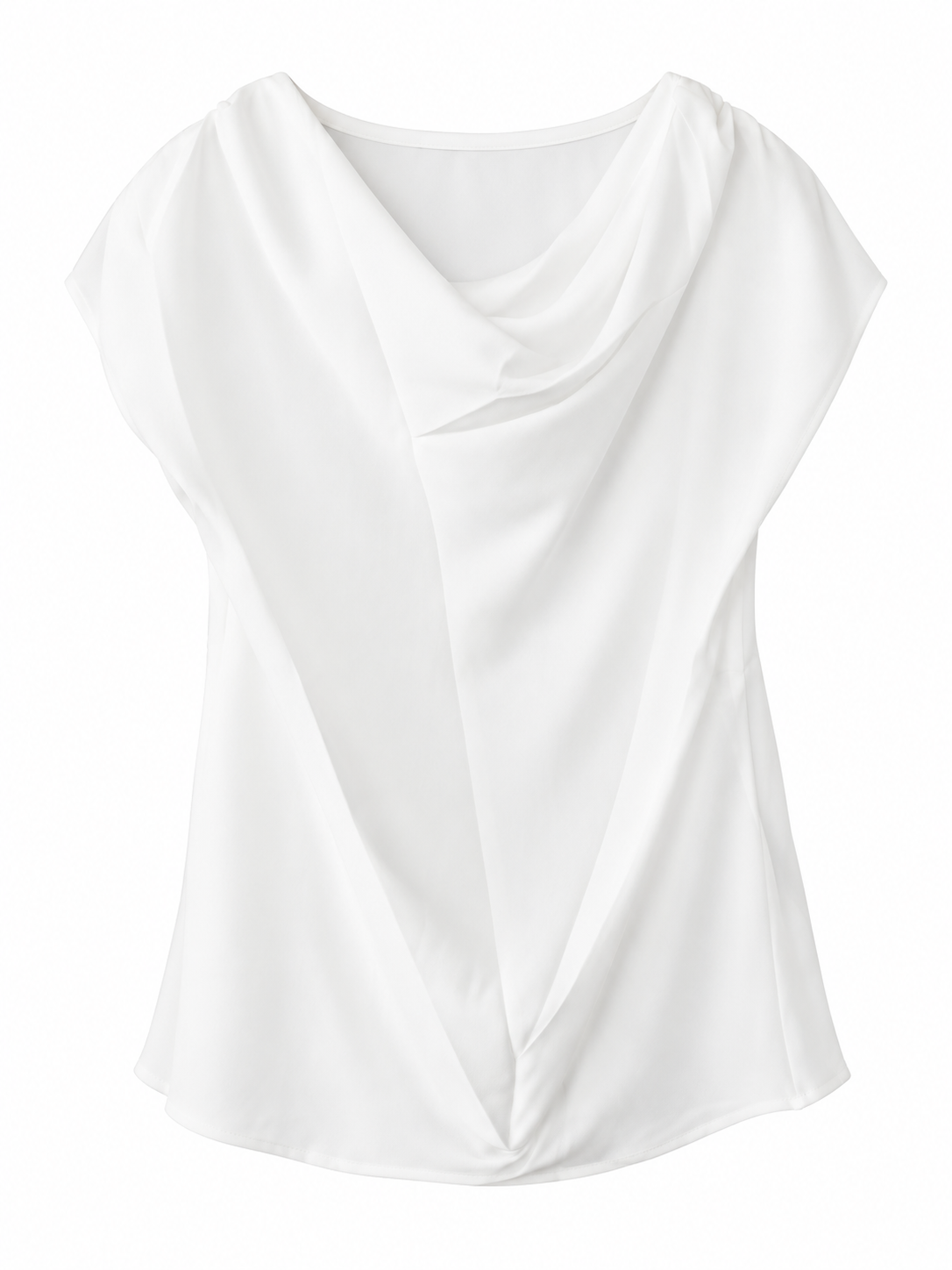 Short Sleeve Silk Shirt