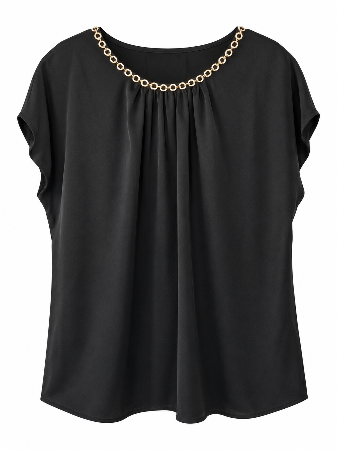 Short Sleeve Silk Shirt