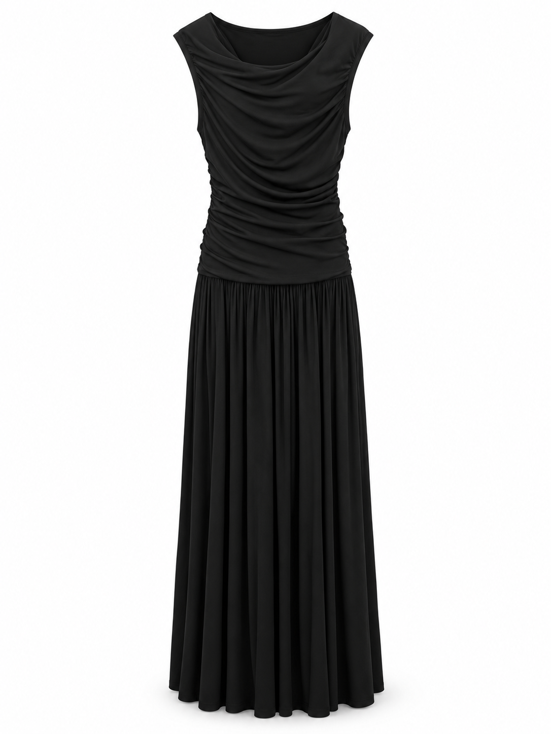 Draped Maxi Dress