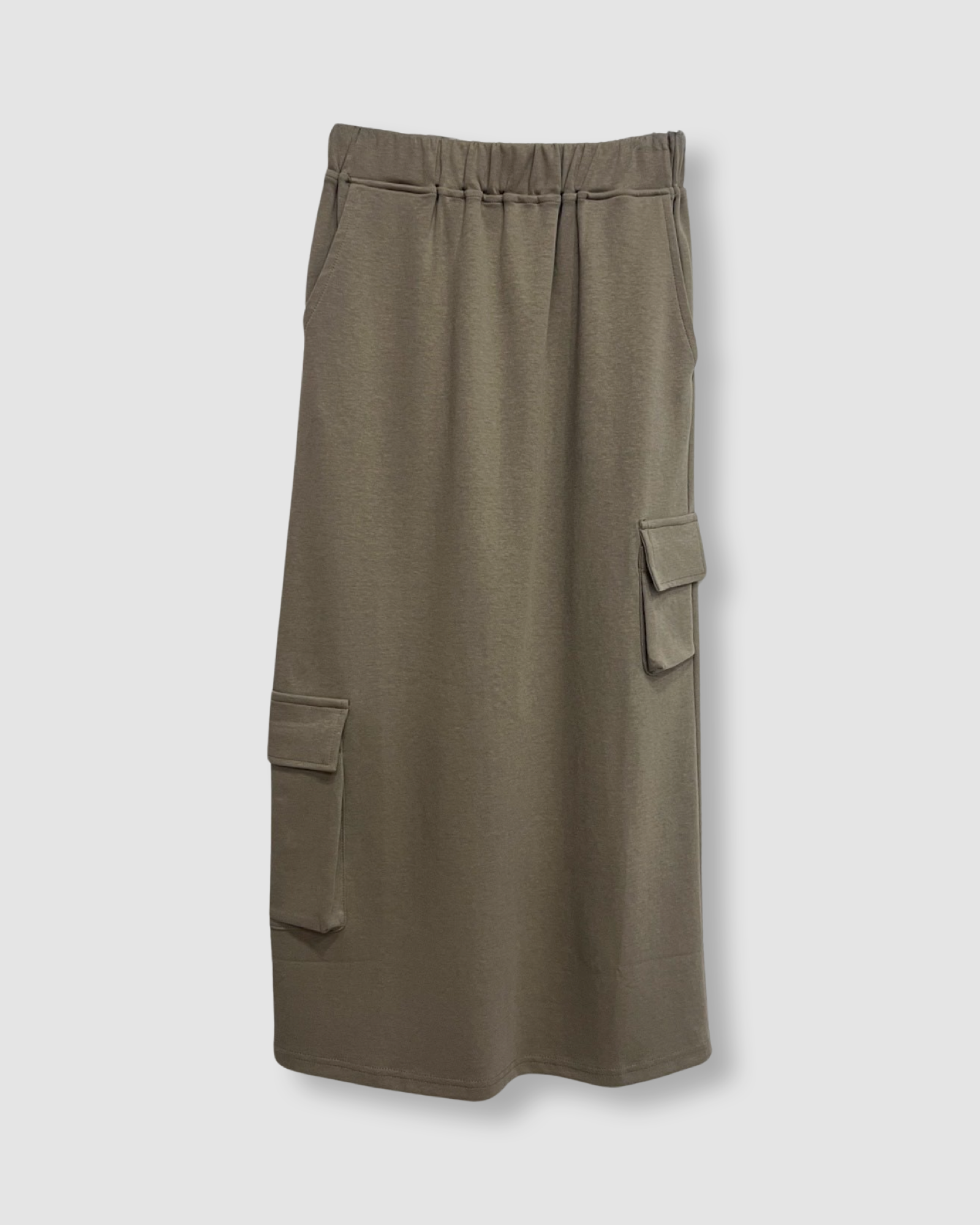 Set of Cargo Skirt of Crop-Top