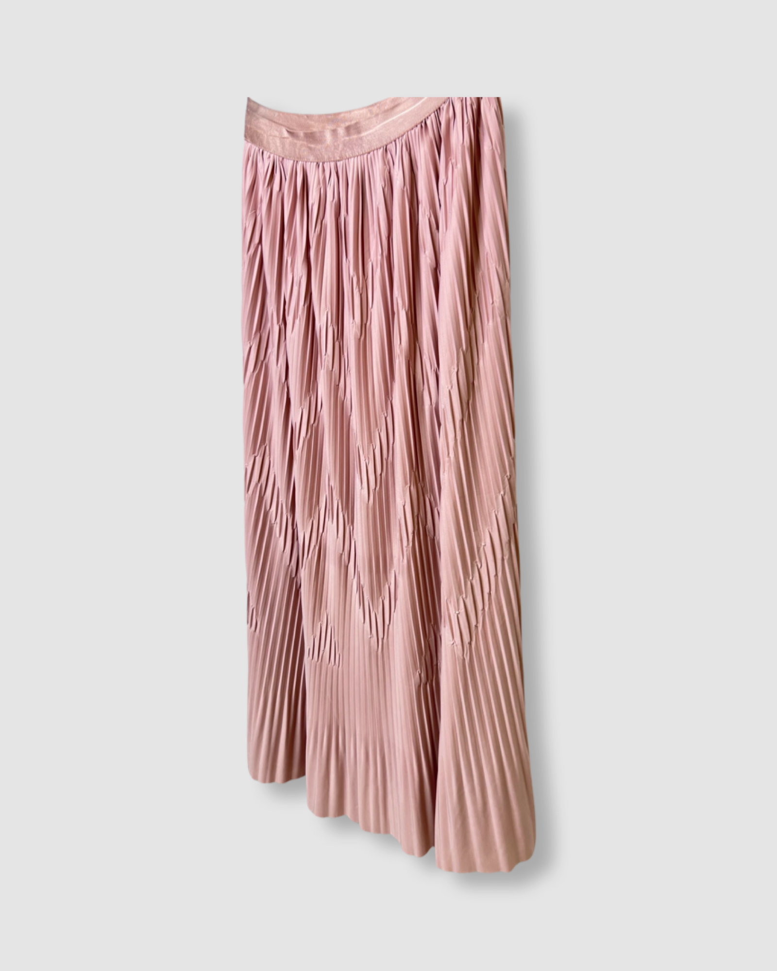 Pleated Midi Skirt